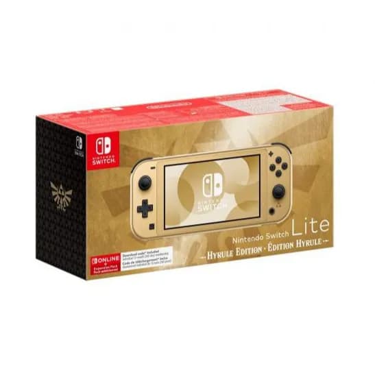 Nintendo Switch Lite Hyrule Edition sa 12M NSO + Expansion Pack – Novo
