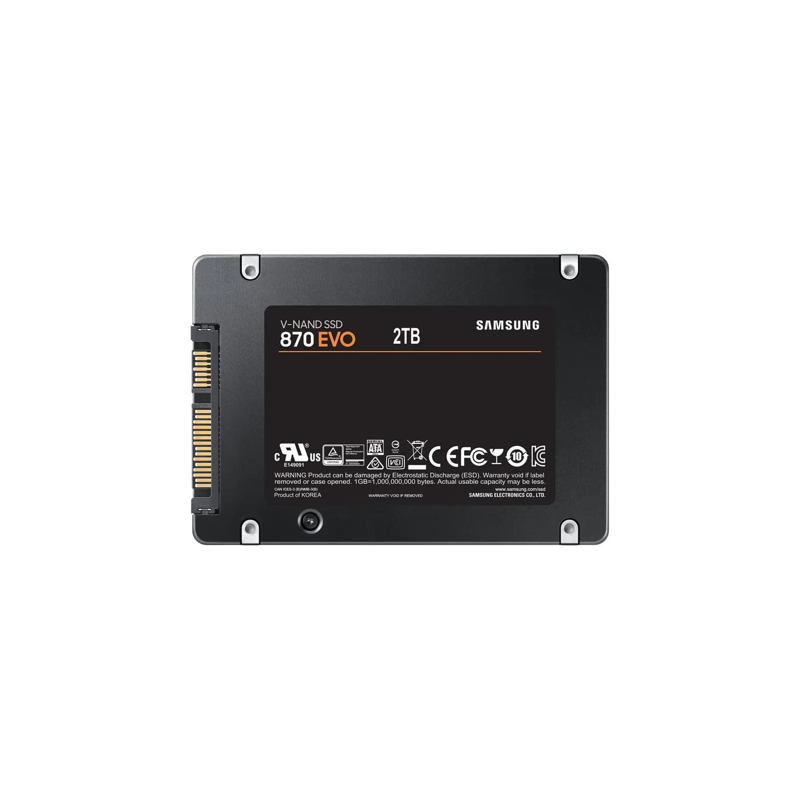 Samsung 870 EVO 2TB, pakovanje