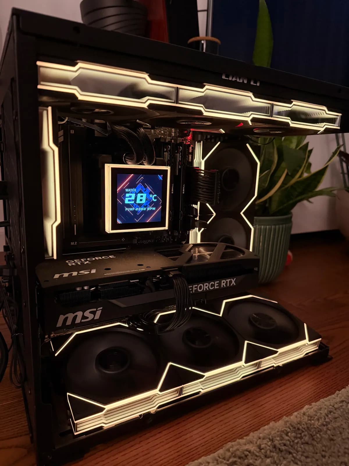 Lian li build - 9800x3d, rtx 5080, 32gb ddr5, 2tb – slika 2