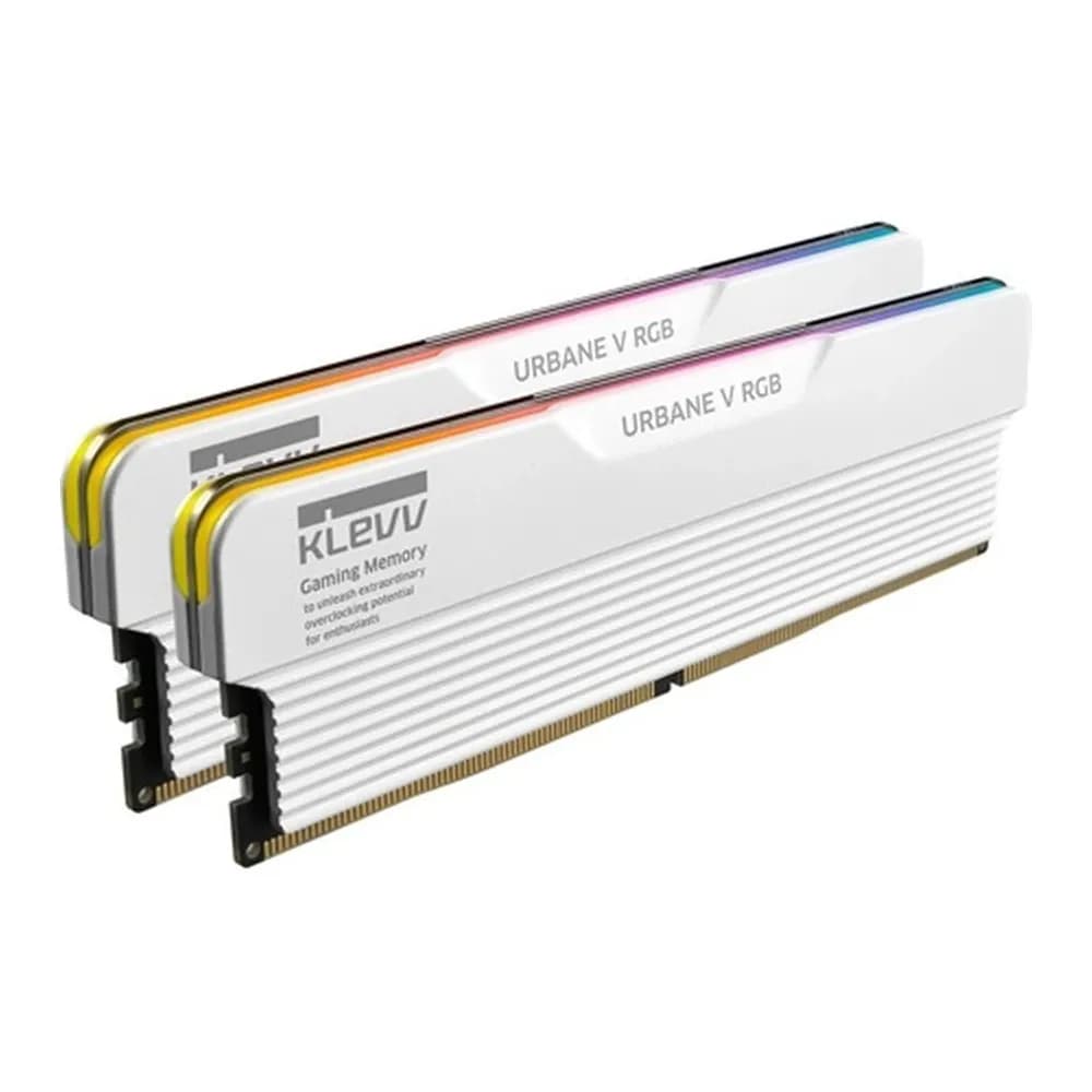 KLEVV 32GB URBANE V DDR5 6000MHz CL30 KIT white KD5AGUA80-60A300M – Novo