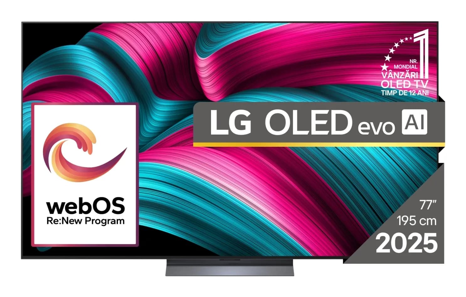 LG OLED evo AI C5 77" televizor