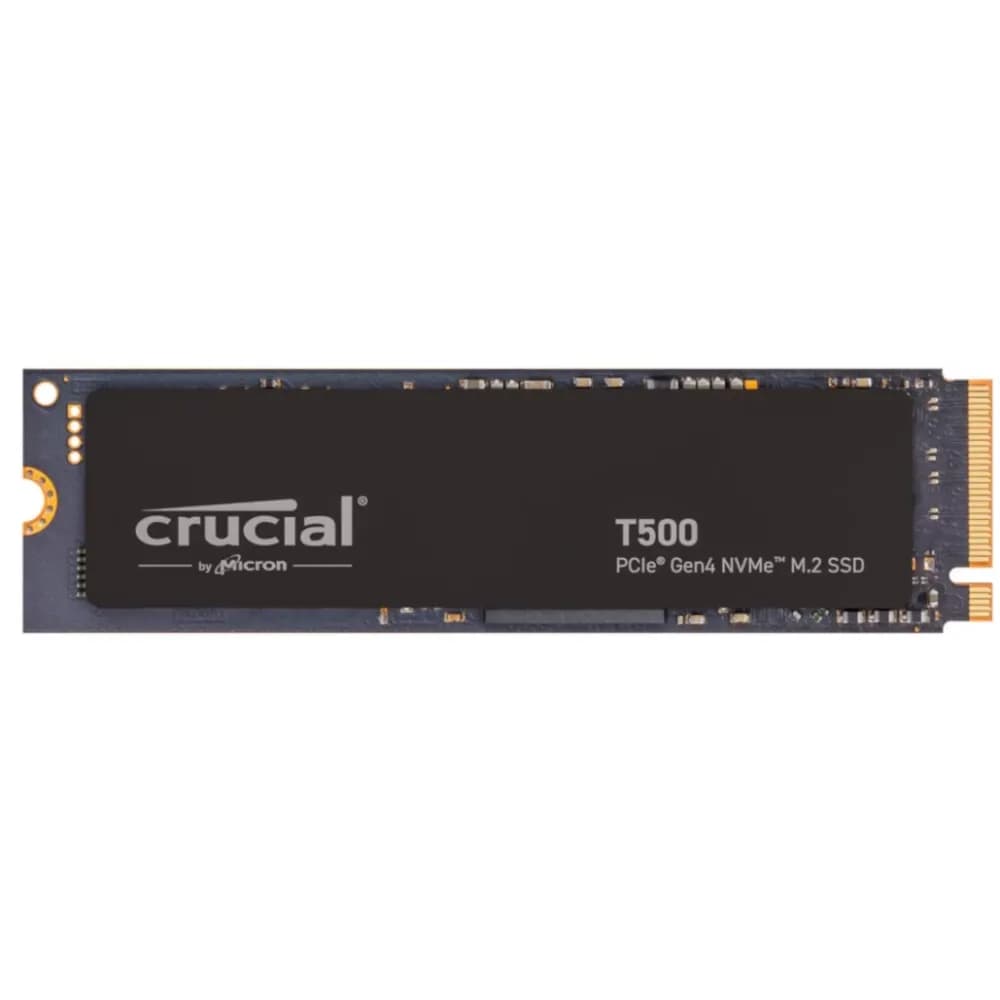 CRUCIAL 500GB T500 PCIe Gen4 M.2 PCIe M.2 2280 CT500T500SSD8 – Novo
