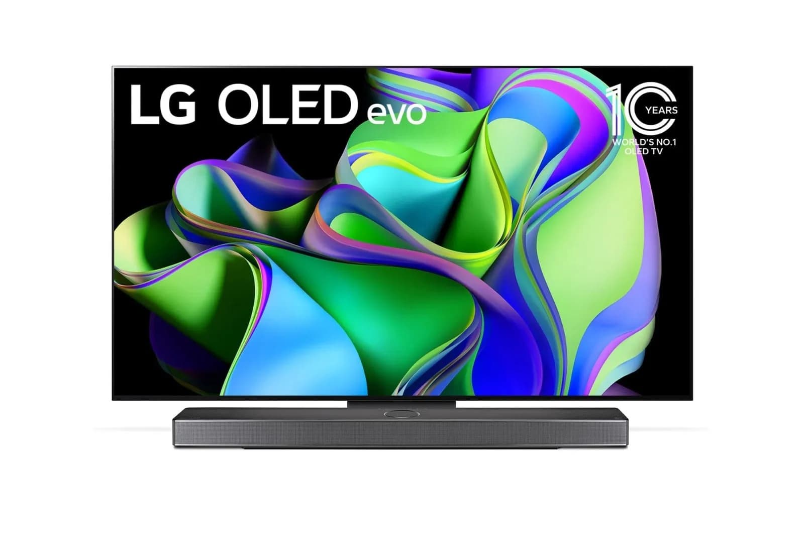 LG OLED evo C3, pogled spreda