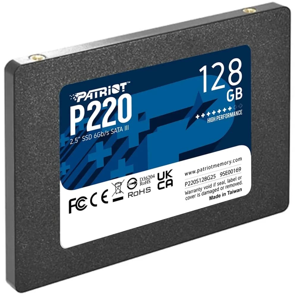 PATRIOT 128GB P220 SATA 3 2.5" P220S128G25 – Novo