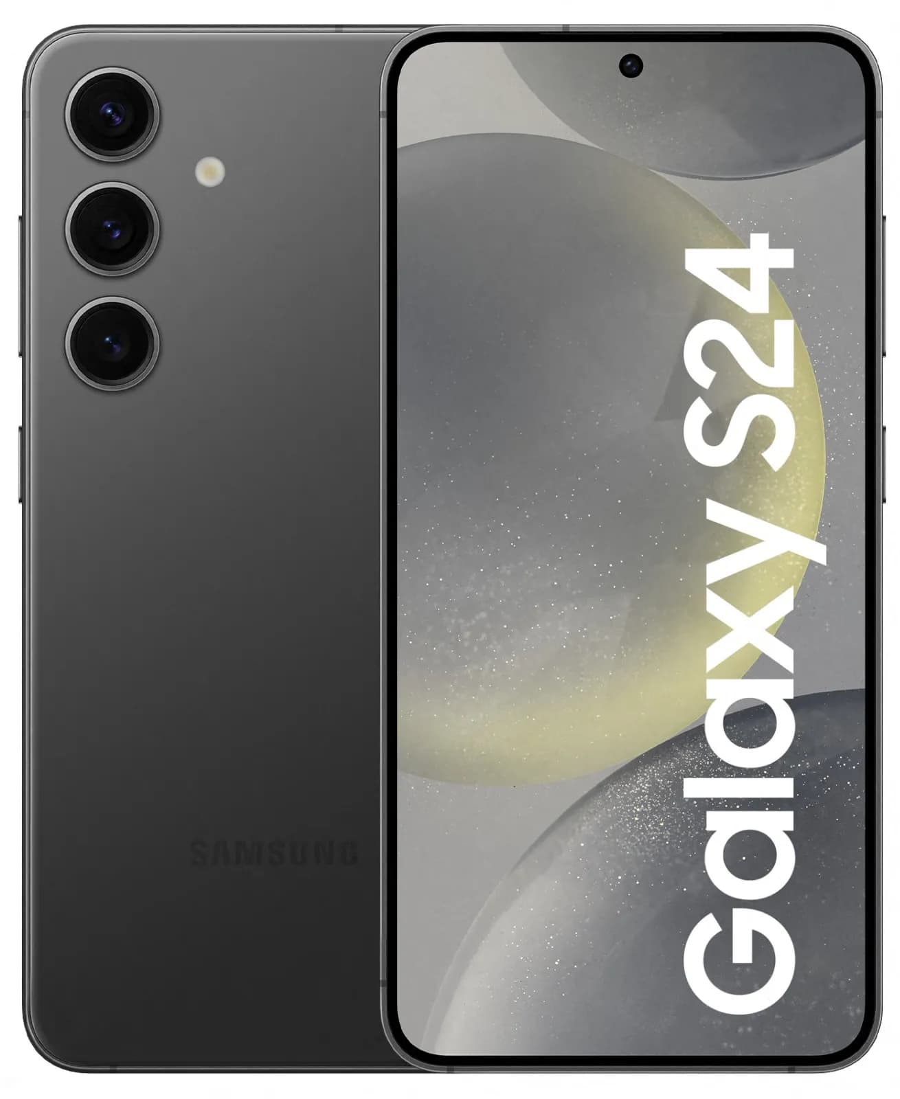 Samsung Galaxy S24 u crnoj boji, zadnja strana