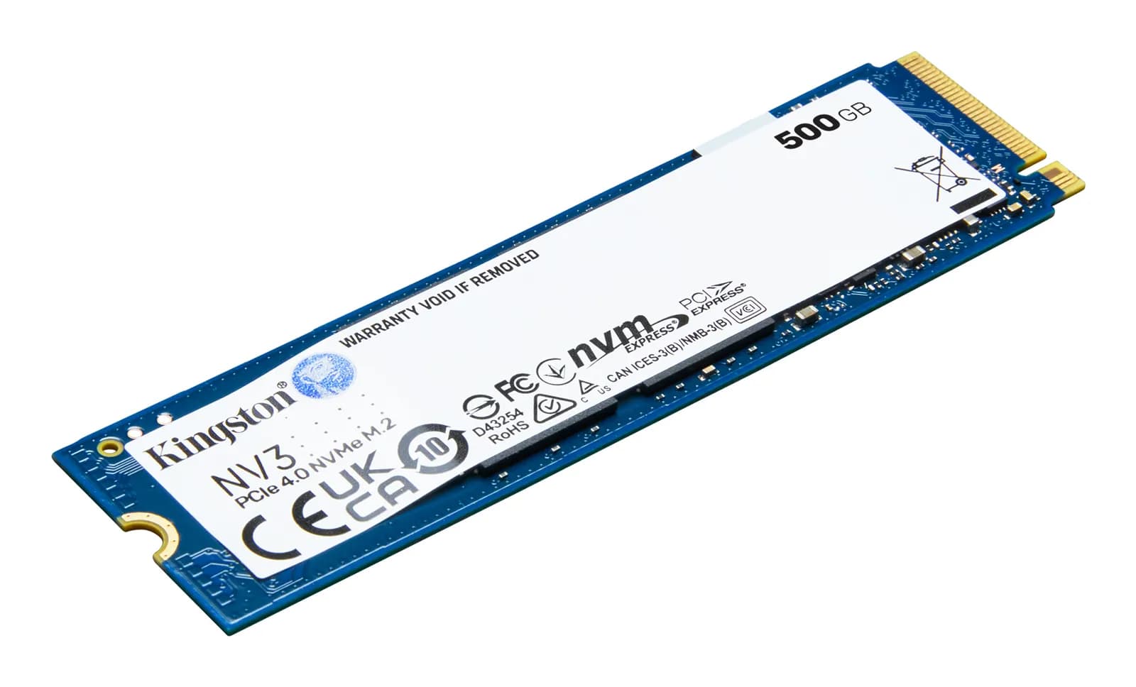 Kingston NV3 500GB NVMe SSD