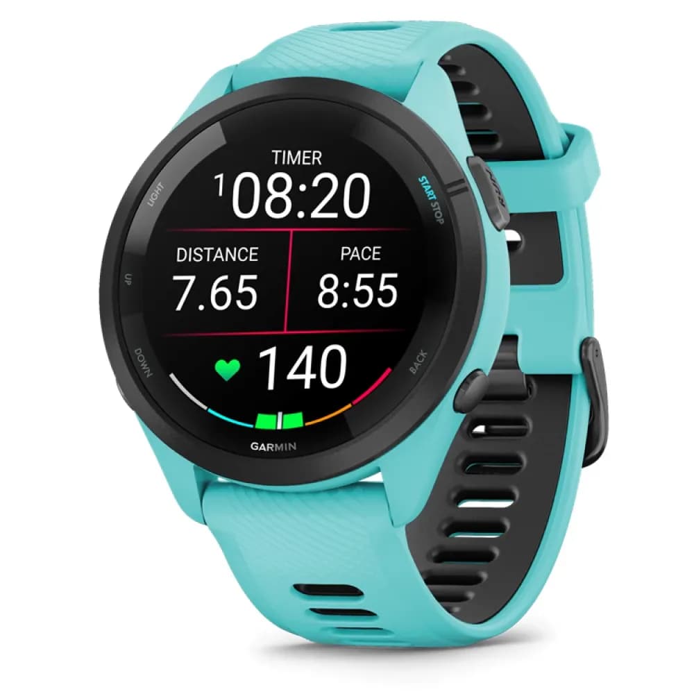Garmin Forerunner 265 Aqua-Black – Novo