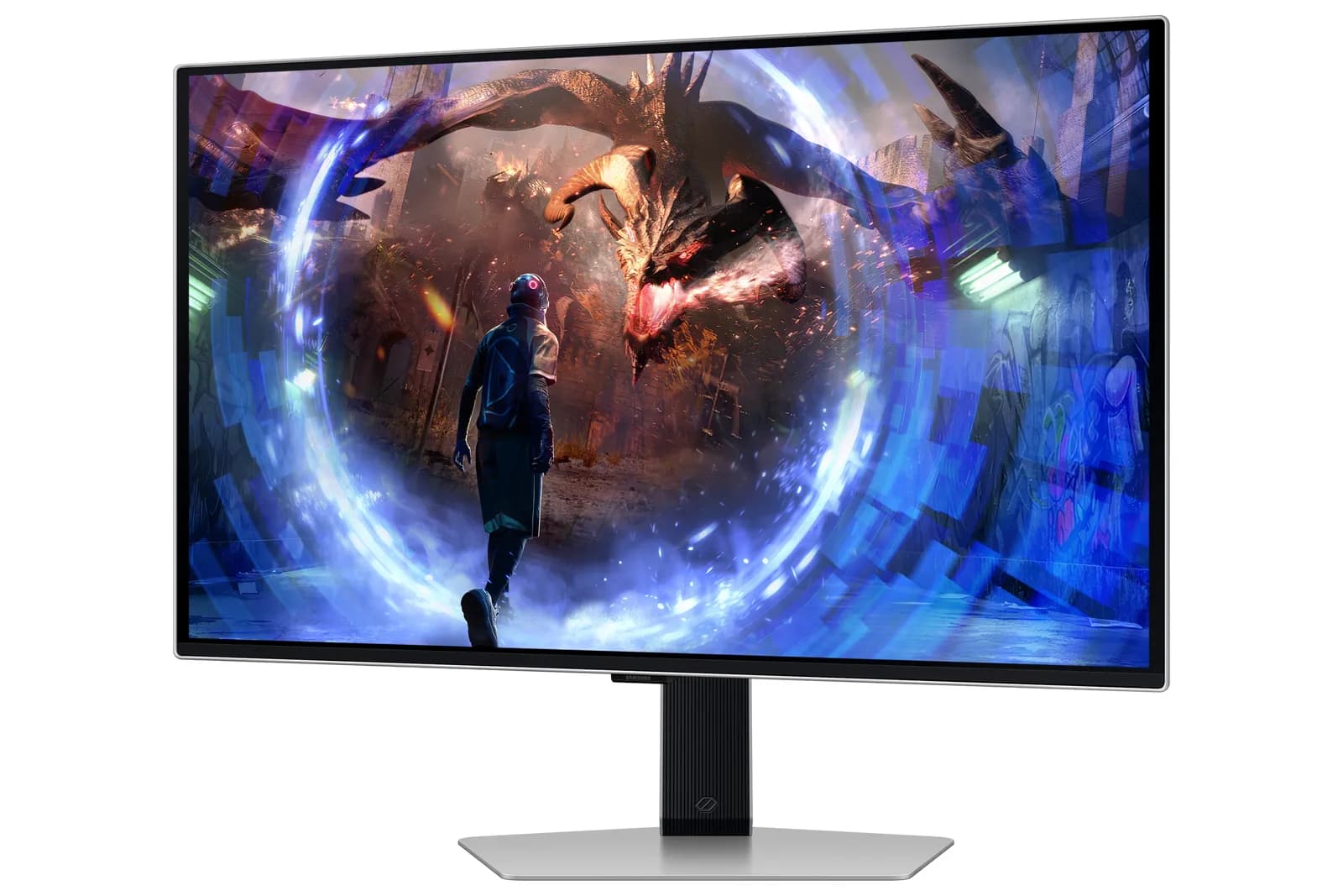 Samsung Odyssey OLED G6 G60SD, pogled spreda