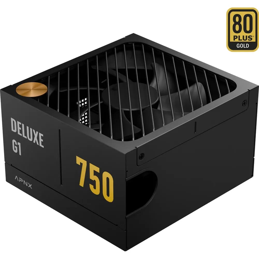 APNX DELUXE G1 750W 80 Plus Gold PSU – Novo