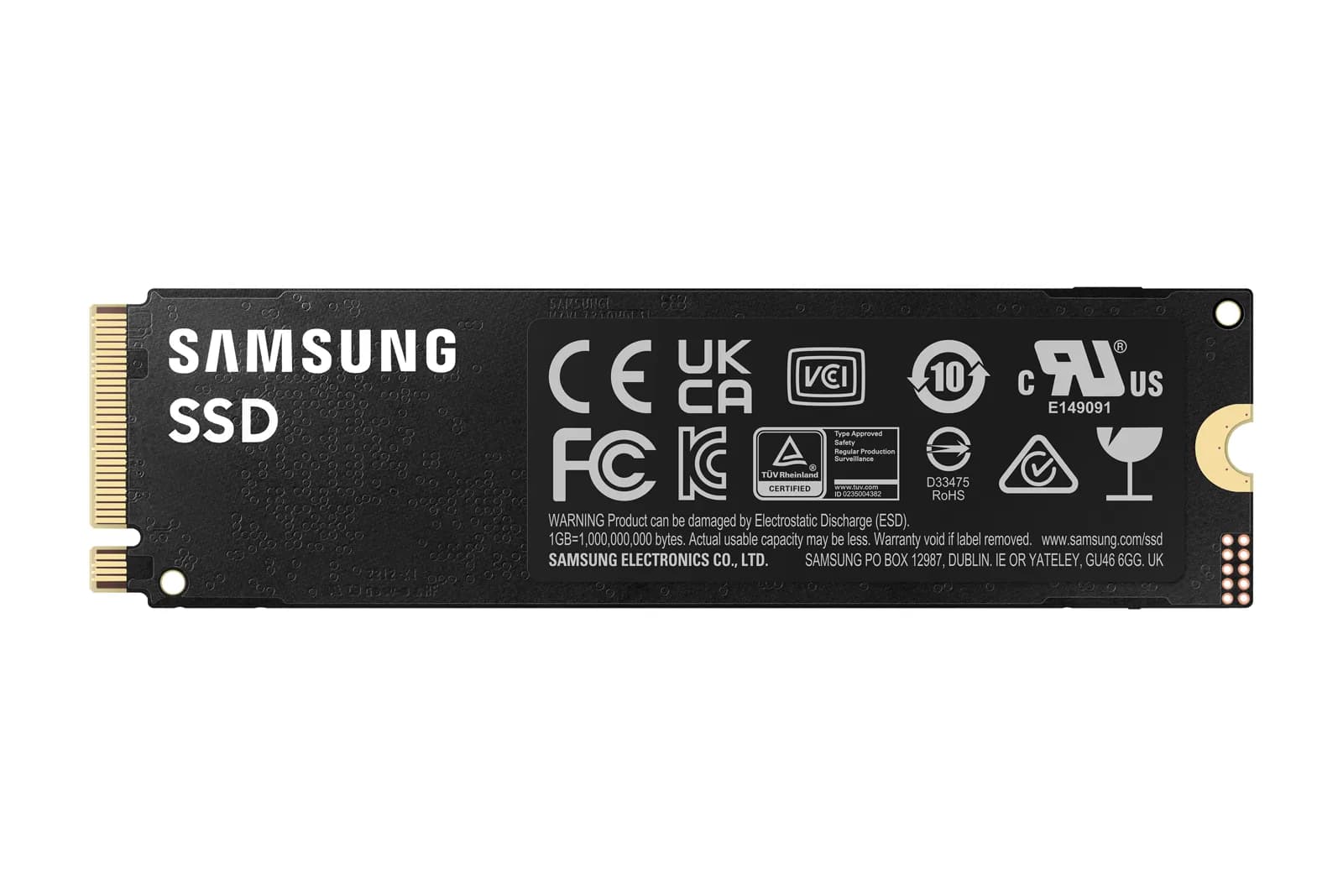 Samsung 990 PRO 4TB, pakovanje