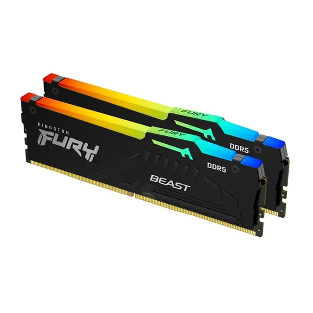 KINGSTON FURY 16GB Fury Beast DDR5 5600MHz CL40 KIT KF556C40BBAK2-16 – Novo