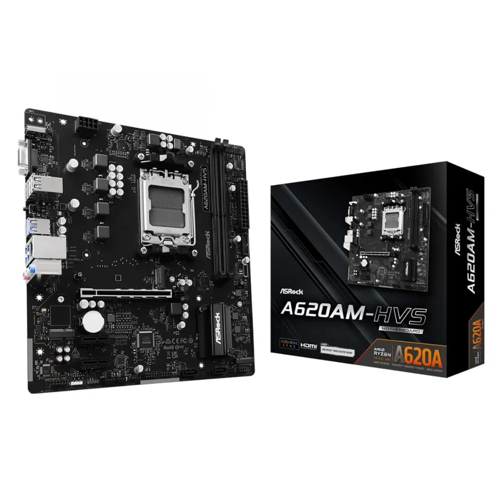 ASROCK A620AM-HVS – Novo