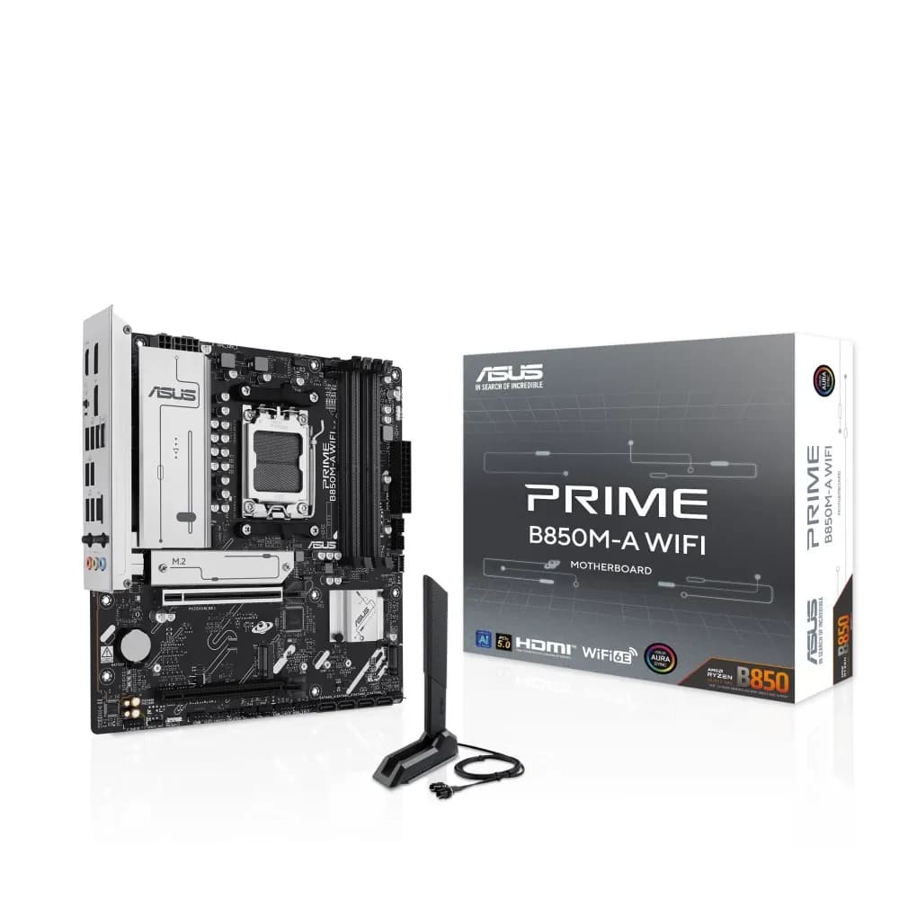 ASUS PRIME B850M-A WIFI – Novo