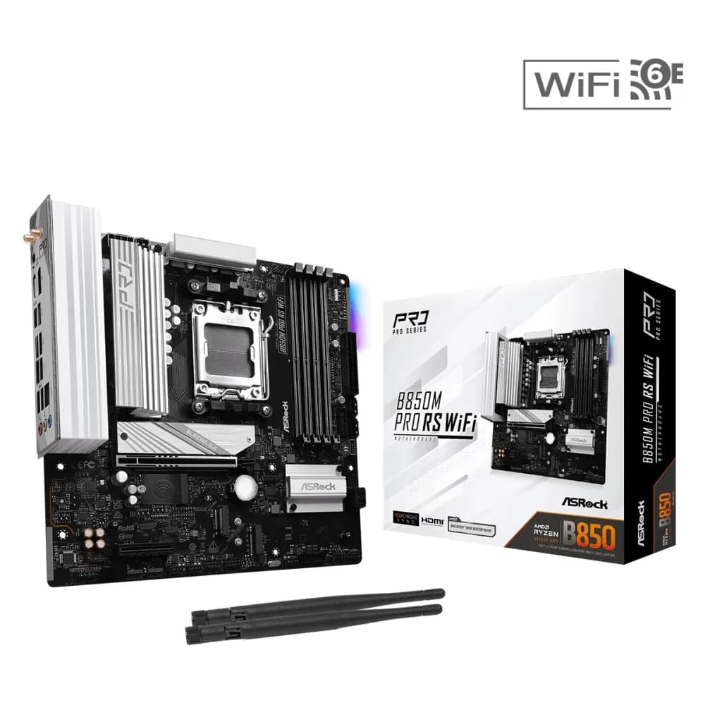 ASROCK B850M Pro RS WiFi – Novo