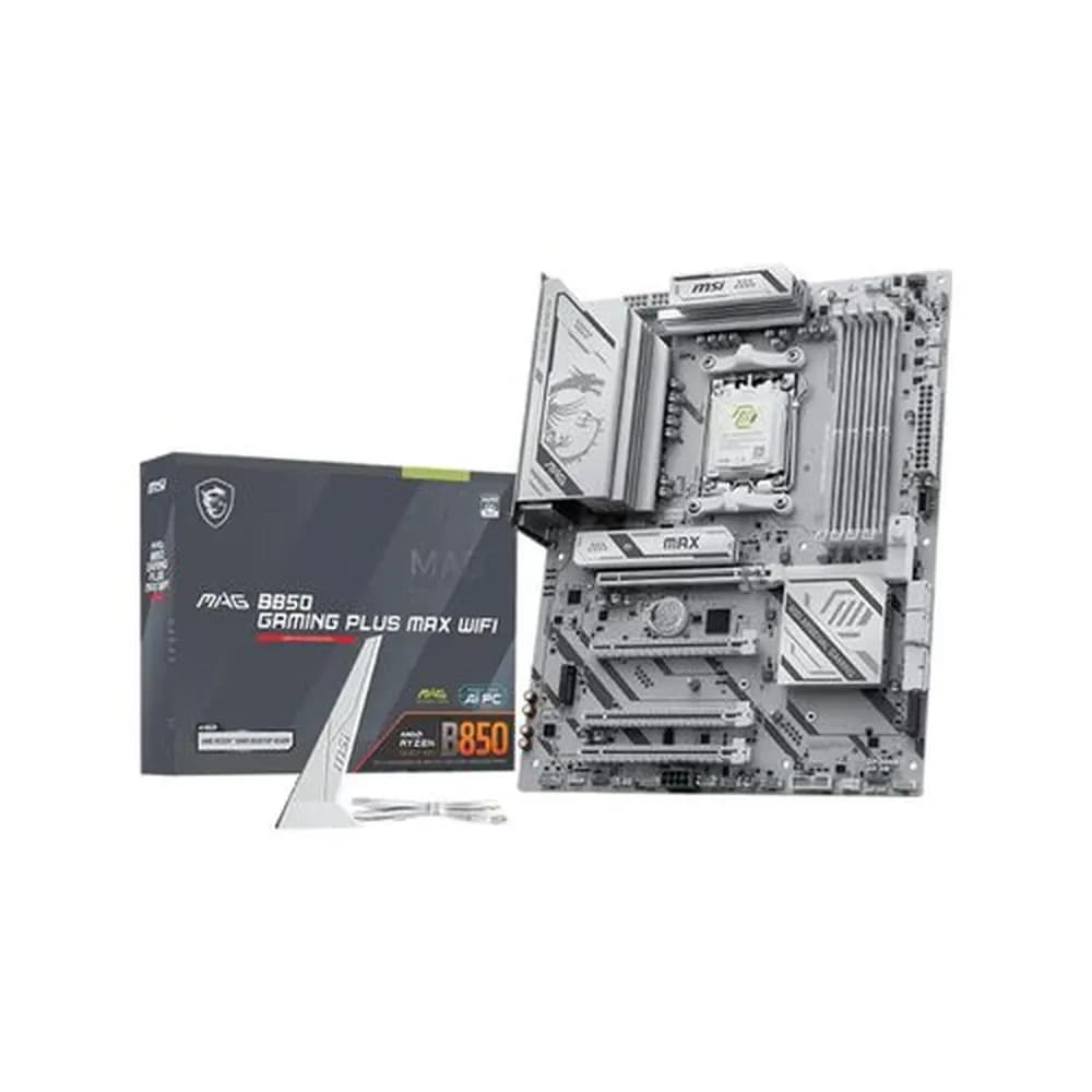 MSI MAG B850 GAMING PLUS MAX WIFI 7E56-030R – Novo