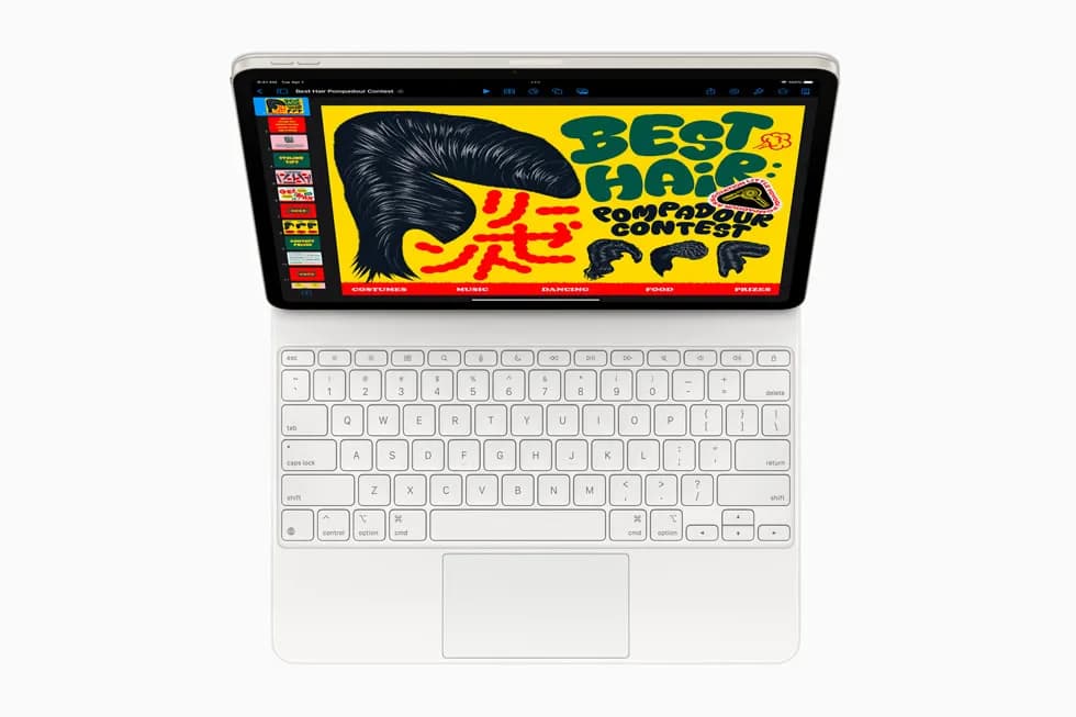 Apple iPad Air, pogled odozgo
