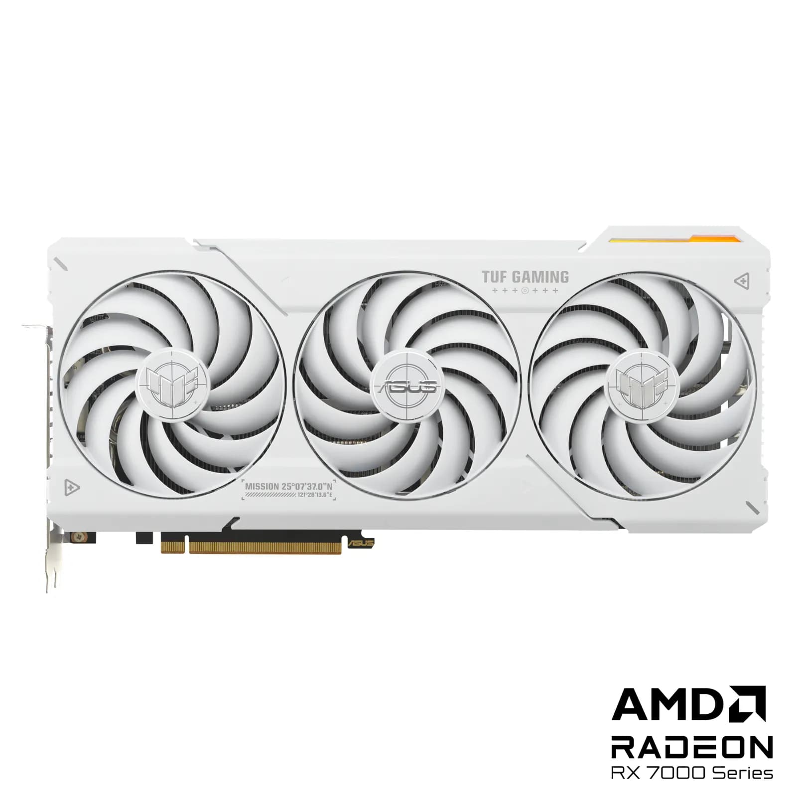 ASUS TUF RX 7800 XT White, bela varijanta