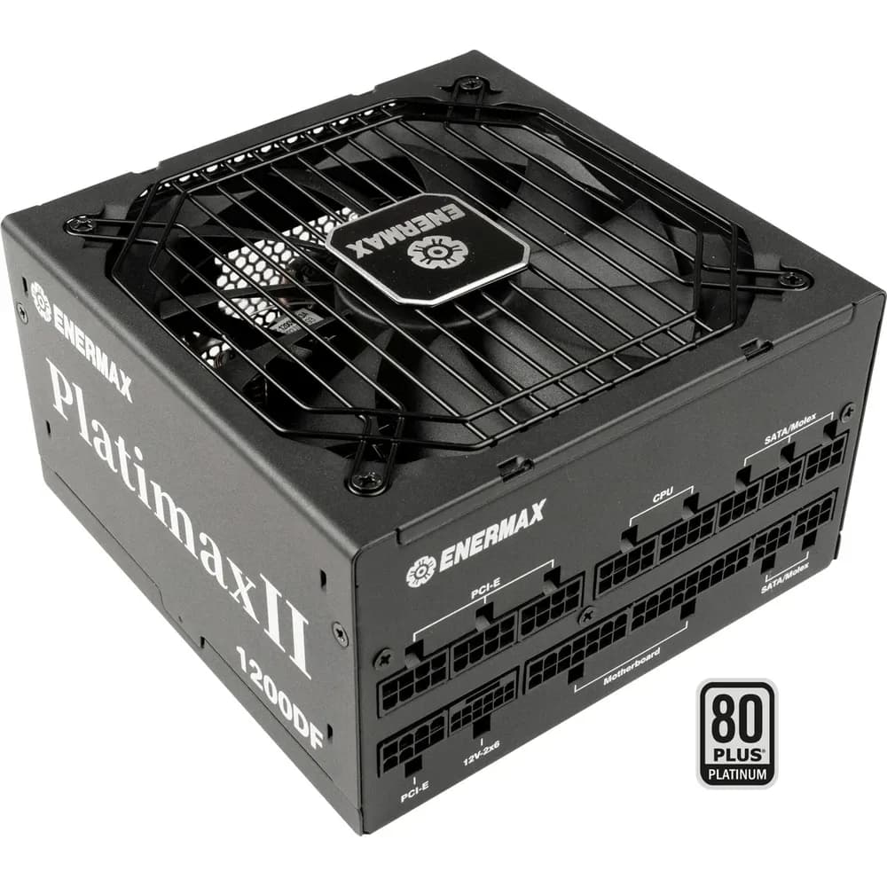 ENERMAX Platimax II D.F. Modular 1200W 80 Plus Platinum PSU – Novo