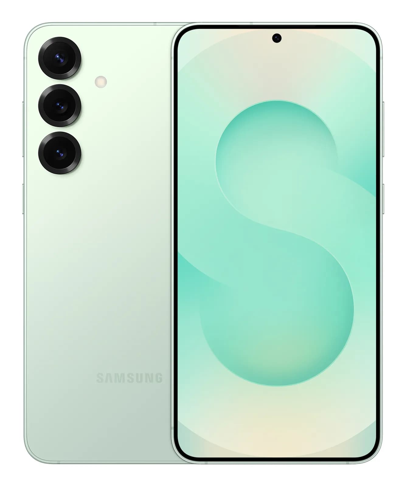 Samsung Galaxy S25+ u mint boji, zadnja strana