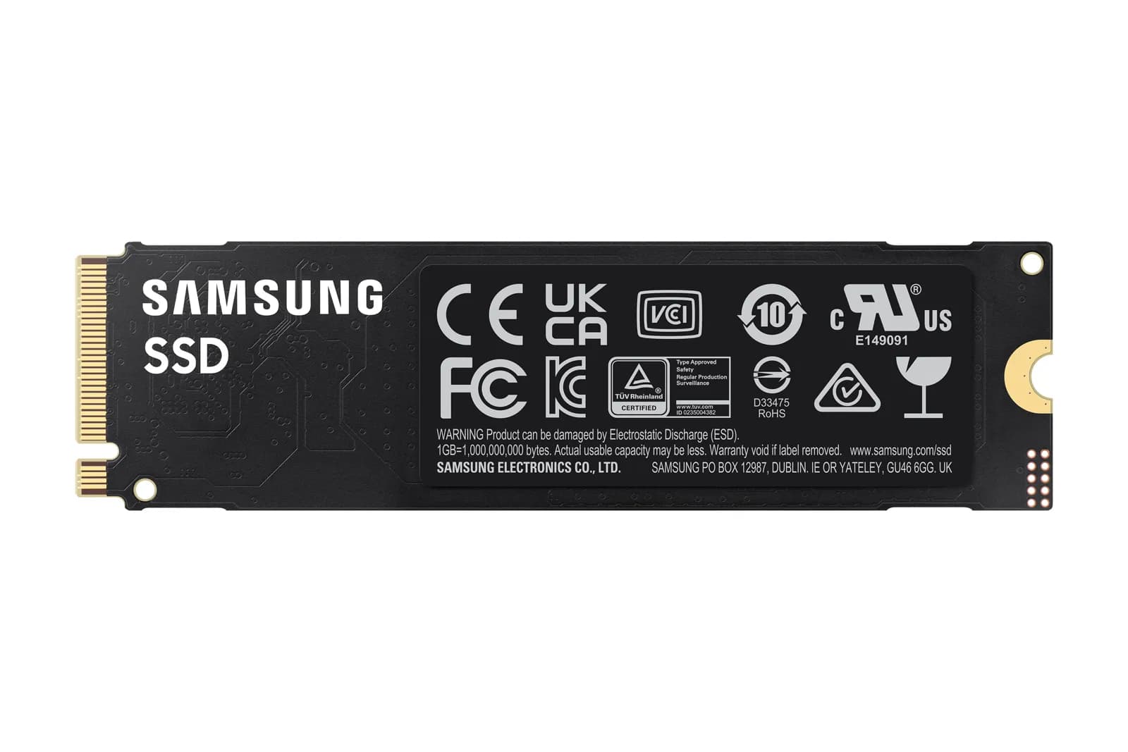 Samsung 990 EVO, pakovanje