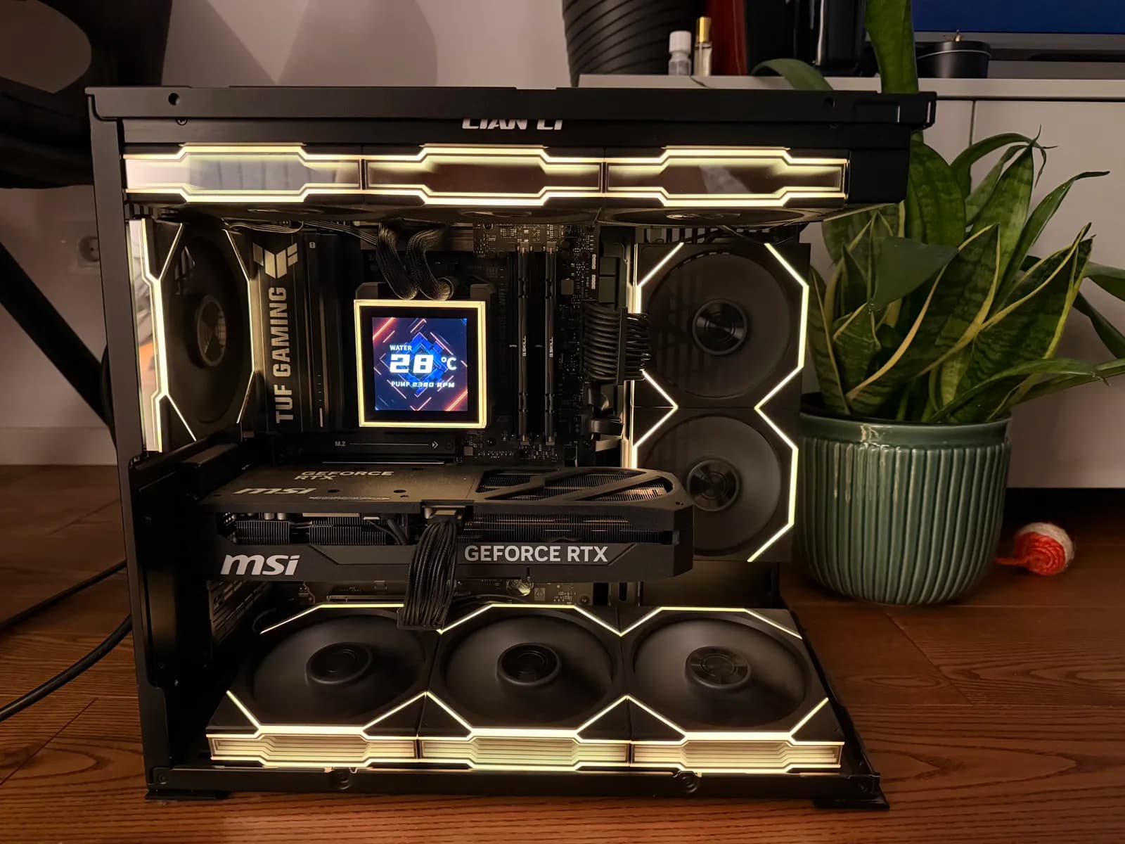 Lian li build - 9800x3d, rtx 5080, 32gb ddr5, 2tb – slika 3