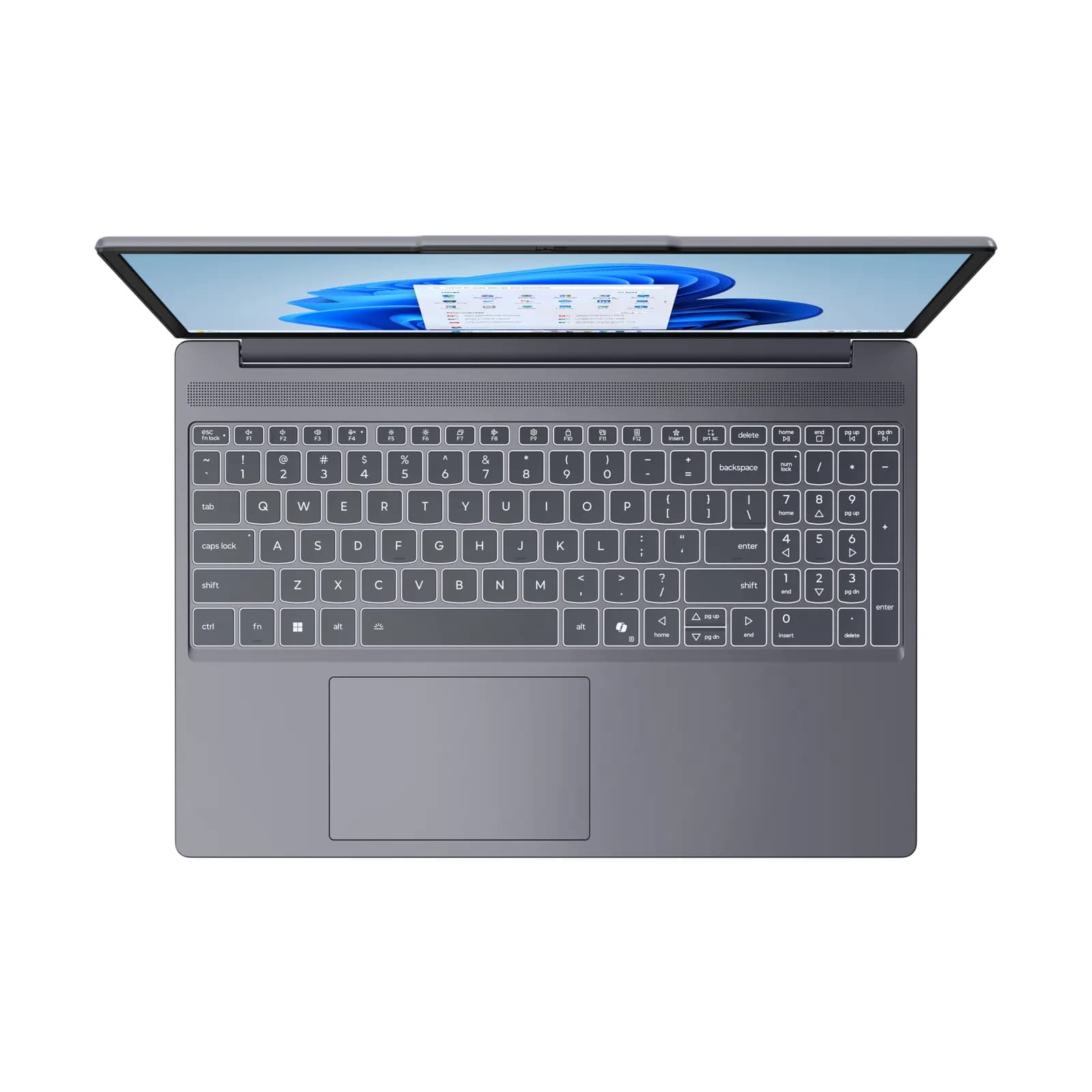 Lenovo IdeaPad Slim 3, otvoren