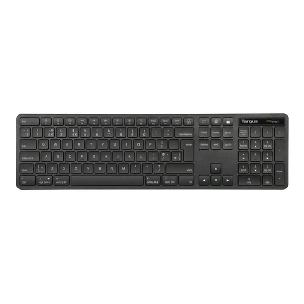 TARGUS Complete sized EcoSmart USB wired keyboard UK English black AKB874UK – Novo