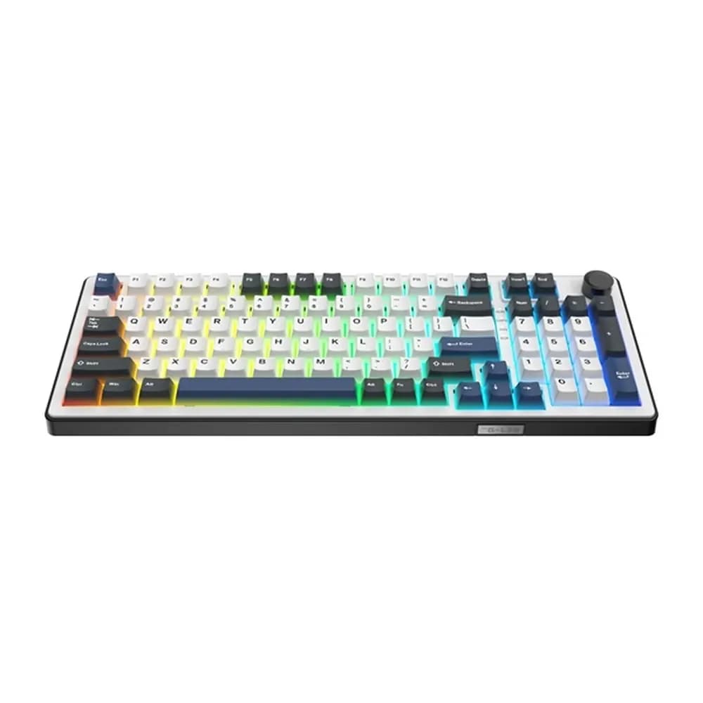 THE G LAB Gamer keyboard RGB magnetic switch 8000Hz USB English KEYZELITE4HEBW/US – Novo