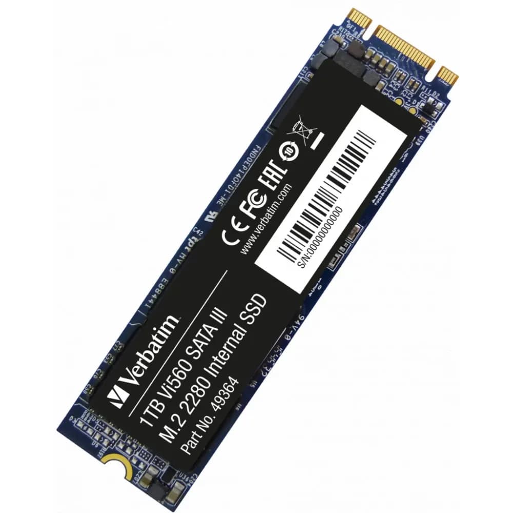 VERBATIM 1TB Vi560 S3 M.2 SATA M.2 2280 49364 – Novo