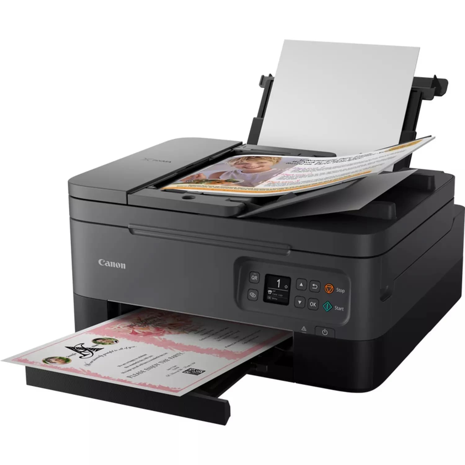 Canon PIXMA TS7450i, pogled sa strane