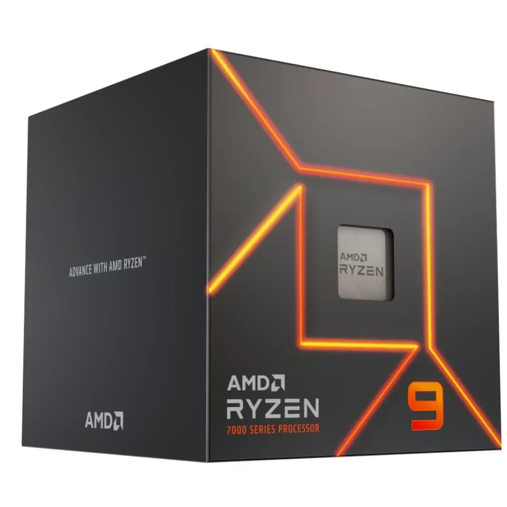 AMD Ryzen 9 7900 3.70GHz AM5 BOX Wraith Prism cooler 100-100000590WOF – Novo