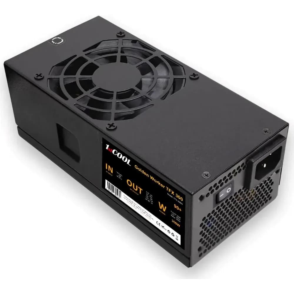 1STCOOL TFX-300W 300W 80 Plus Gold PSU – Novo