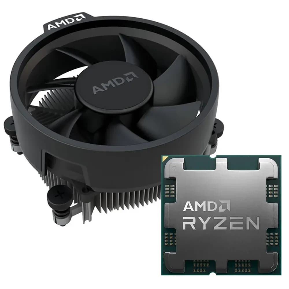AMD Ryzen 5 9600 3.80GHz AM5 MPK Wraith Stealth cooler 100-100000718MPK – Novo