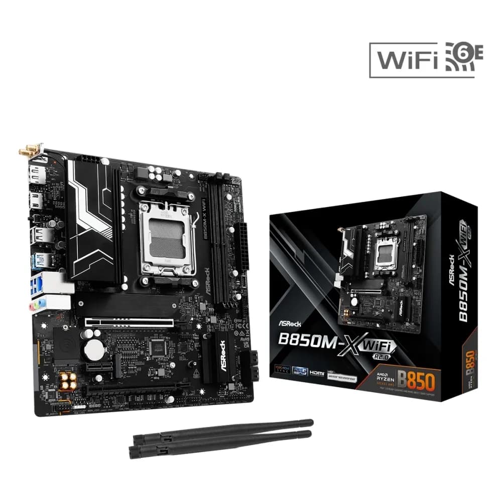 ASROCK B850M-X WiFi R2.0 – Novo