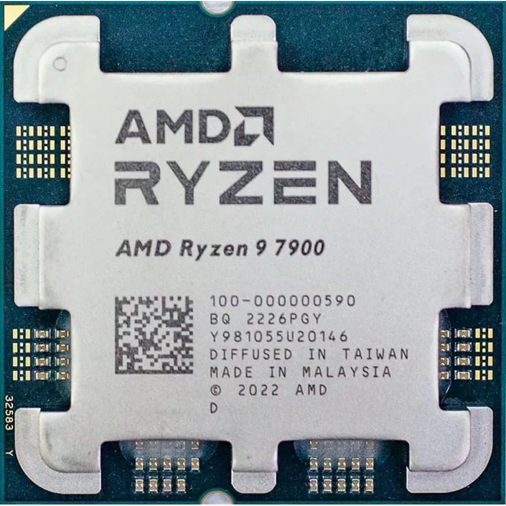 AMD Ryzen 9 7900 3.70GHz AM5 OEM 100-000000590A – Novo