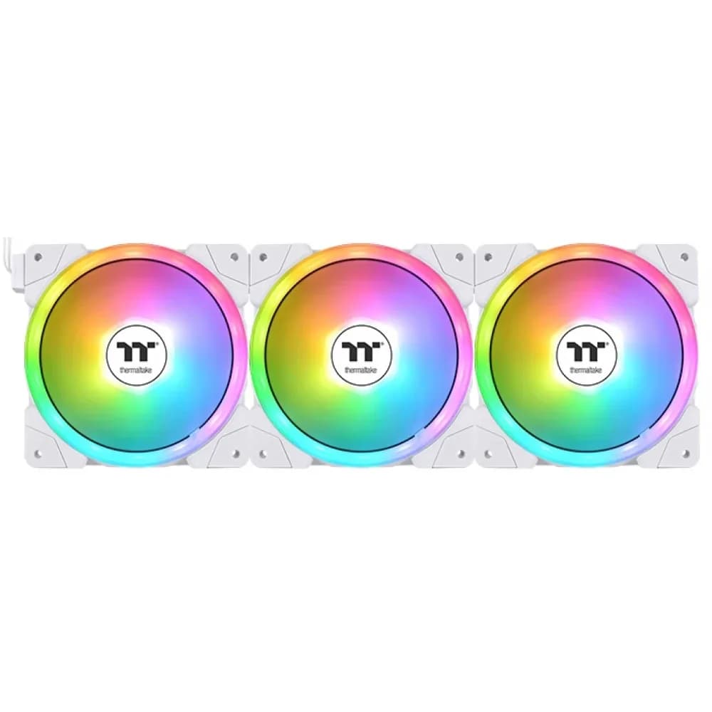 THERMALTAKE SWAFAN EX12 ARGB Sync TT Premium Edition 3 pieces set controller white – Novo