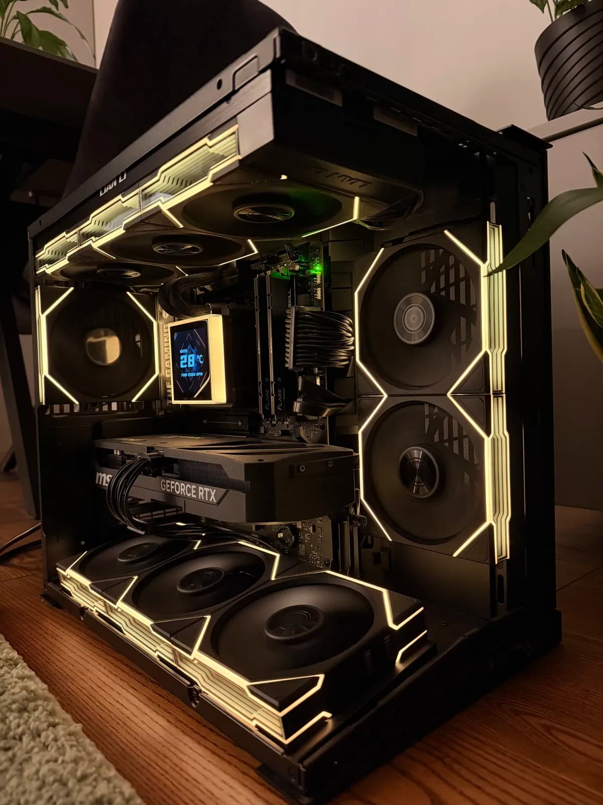 Lian li build - 9800x3d, rtx 5080, 32gb ddr5, 2tb – slika 4